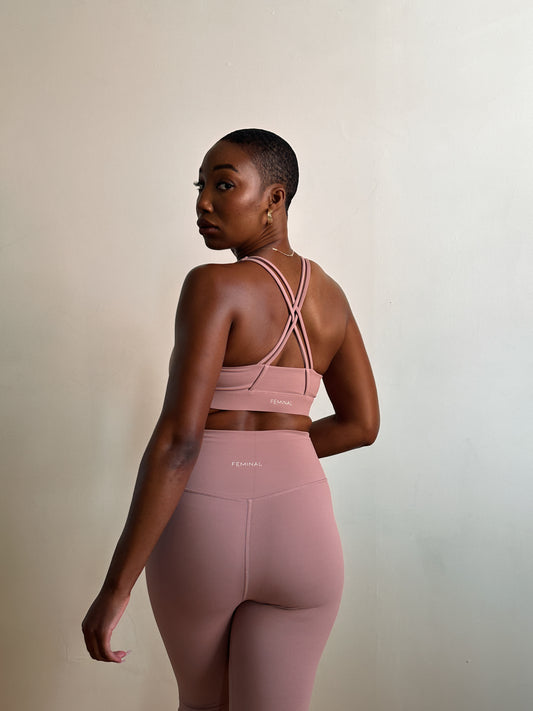 The Essential Sports Bra | Pink
