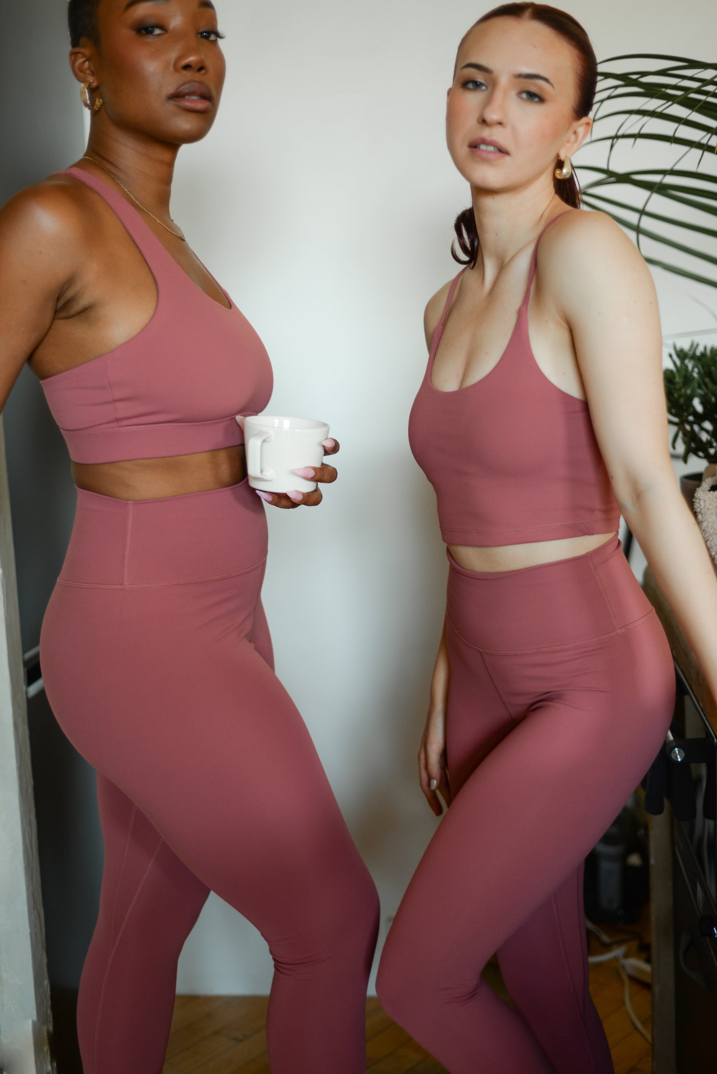 The Essential Cropped Tank | Rose