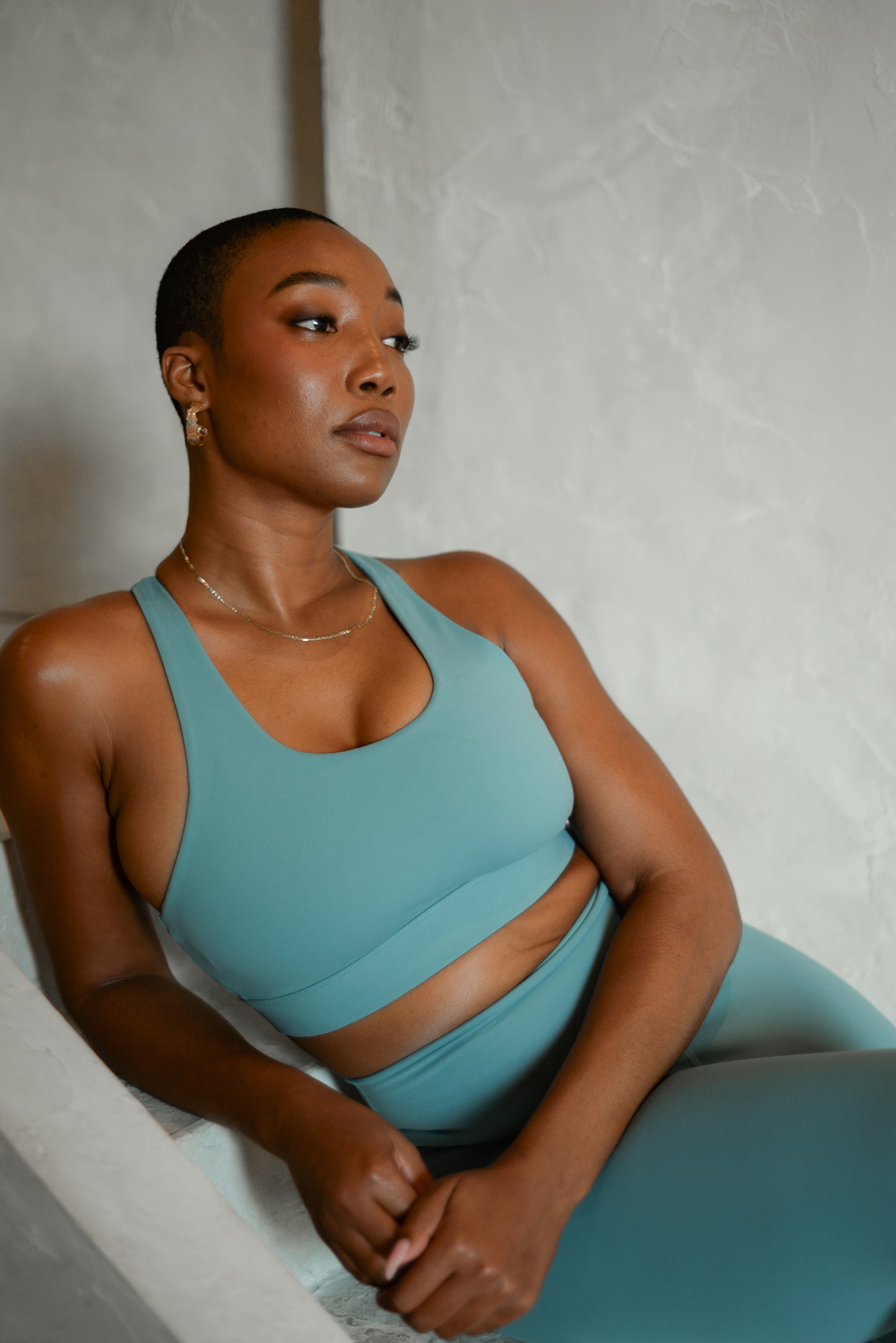 The Essential Sports Bra | Aqua