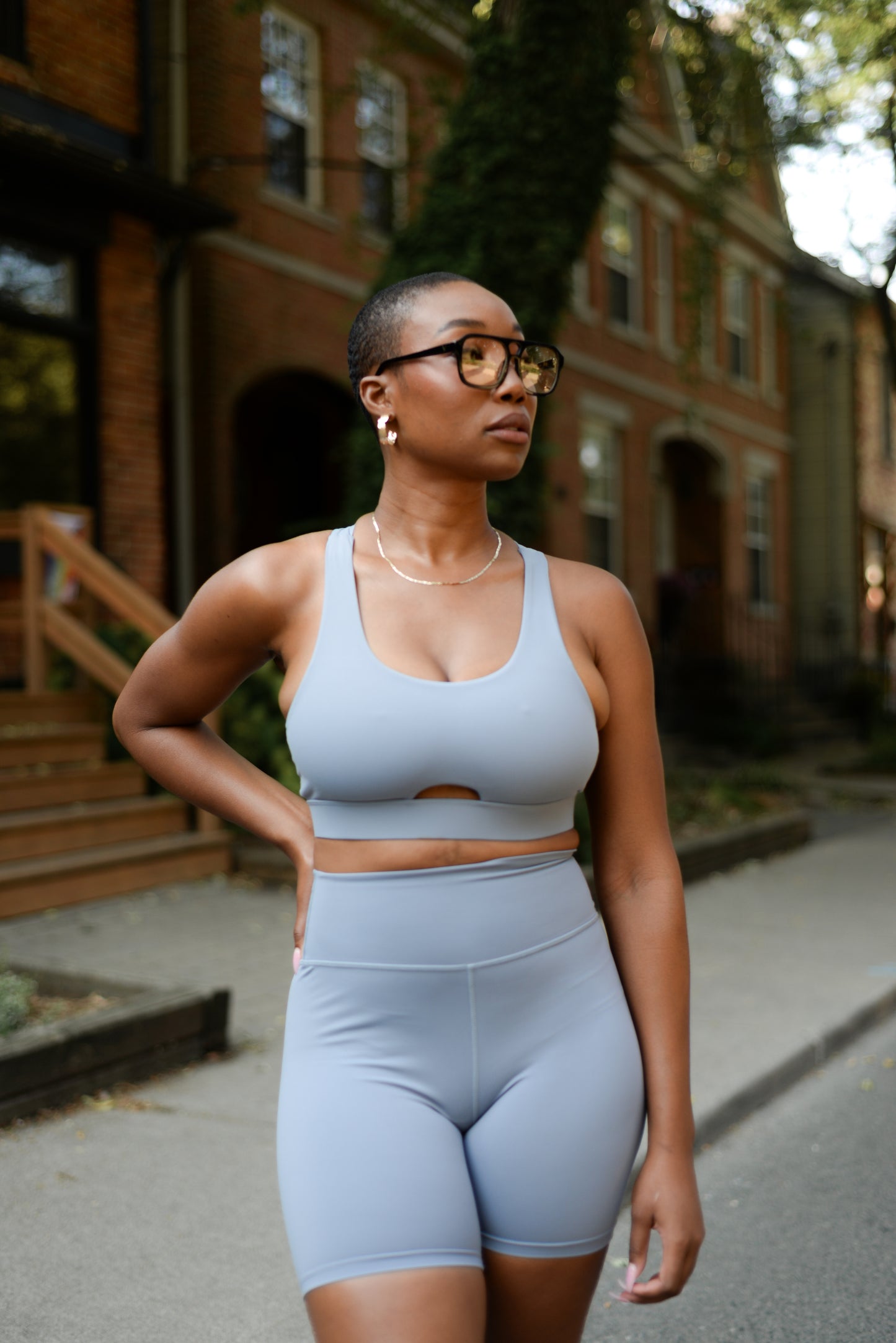 Reset Sports Bra | Periwinkle