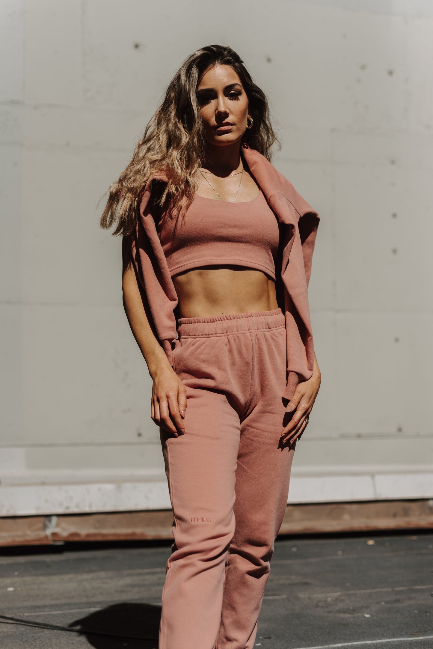 The Lounge Edit Cropped Top | Brick