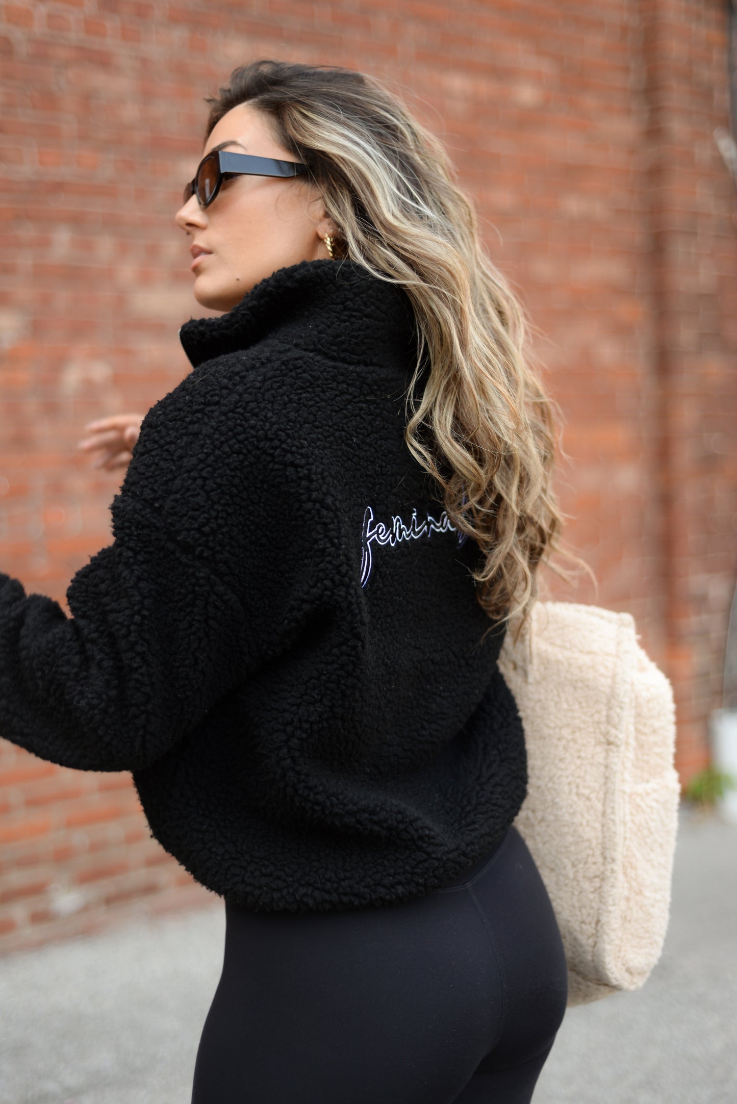 The Lounge Edit Sherpa | Black