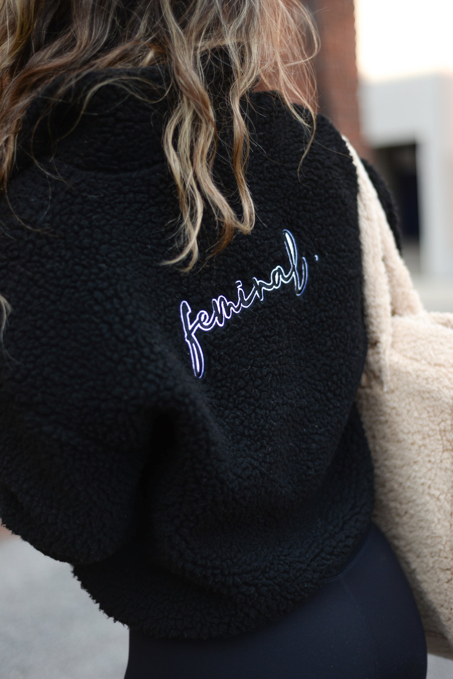 The Lounge Edit Sherpa | Black