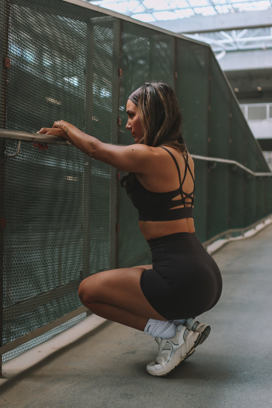 The Label Logo Shorts | Rain Cloud