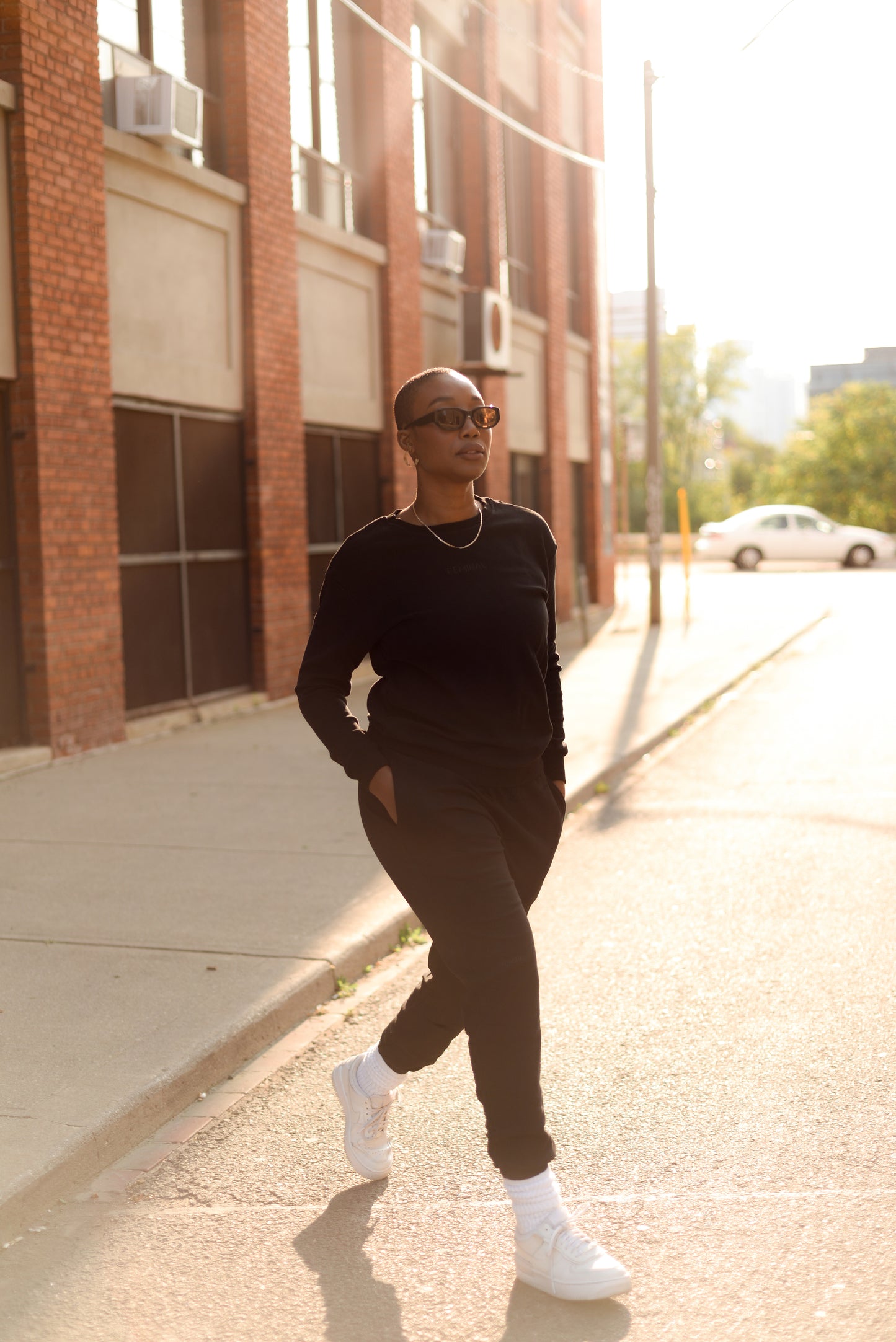 The Lounge Edit Relaxed Jogger | Black