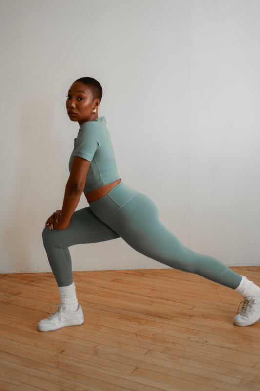 The Essential Legging | Aqua