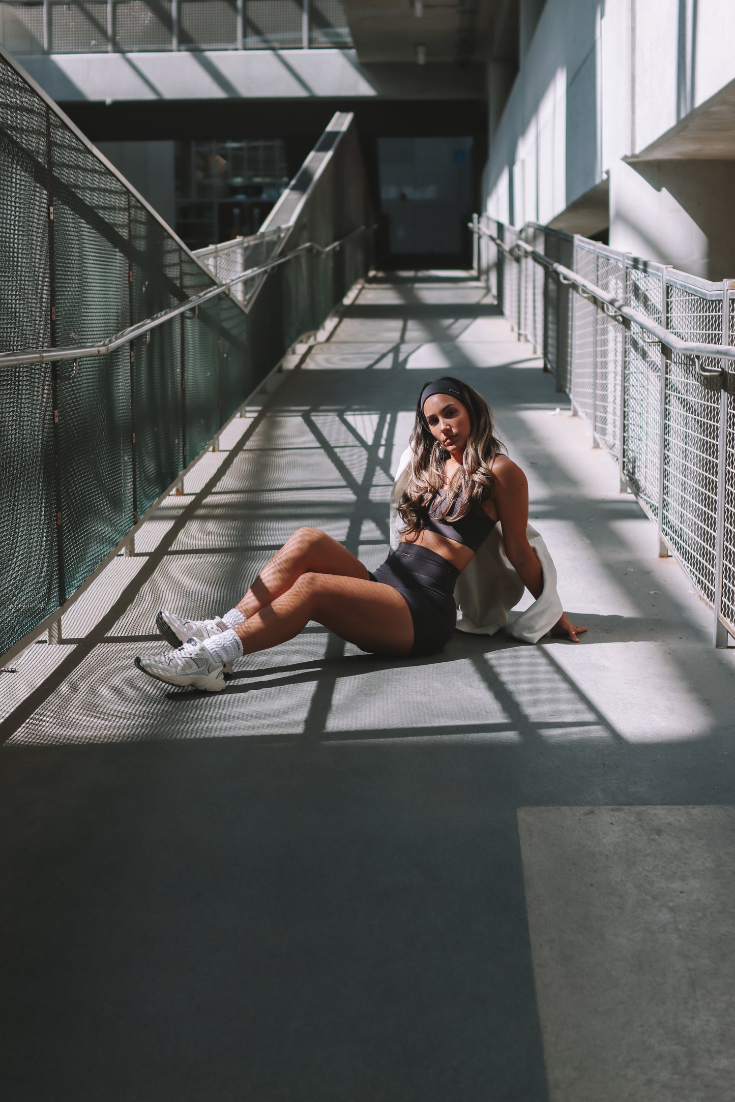 The Label Logo Shorts | Rain Cloud